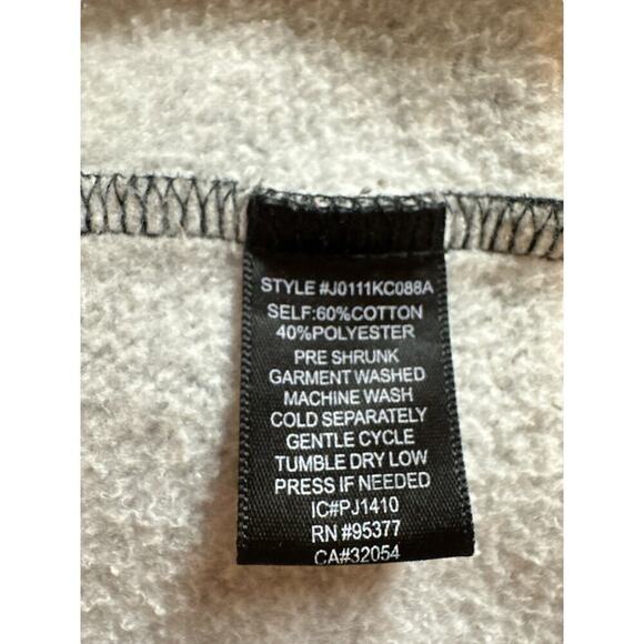 Sanctuary Women's Single Button Long Sleeve Poncho Sweater Jacket Size M Gray - Picture 11 of 11